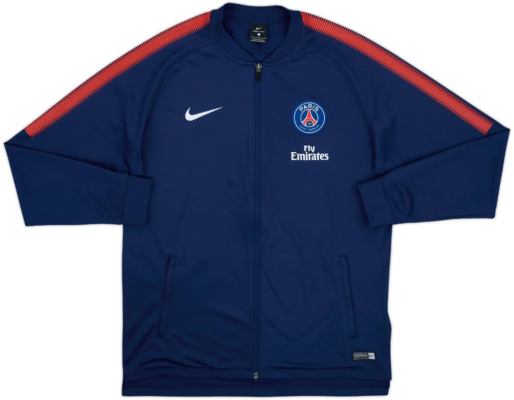 2017-18 Paris Saint-Germain Nike Track Jacket - 8/10 - (L)