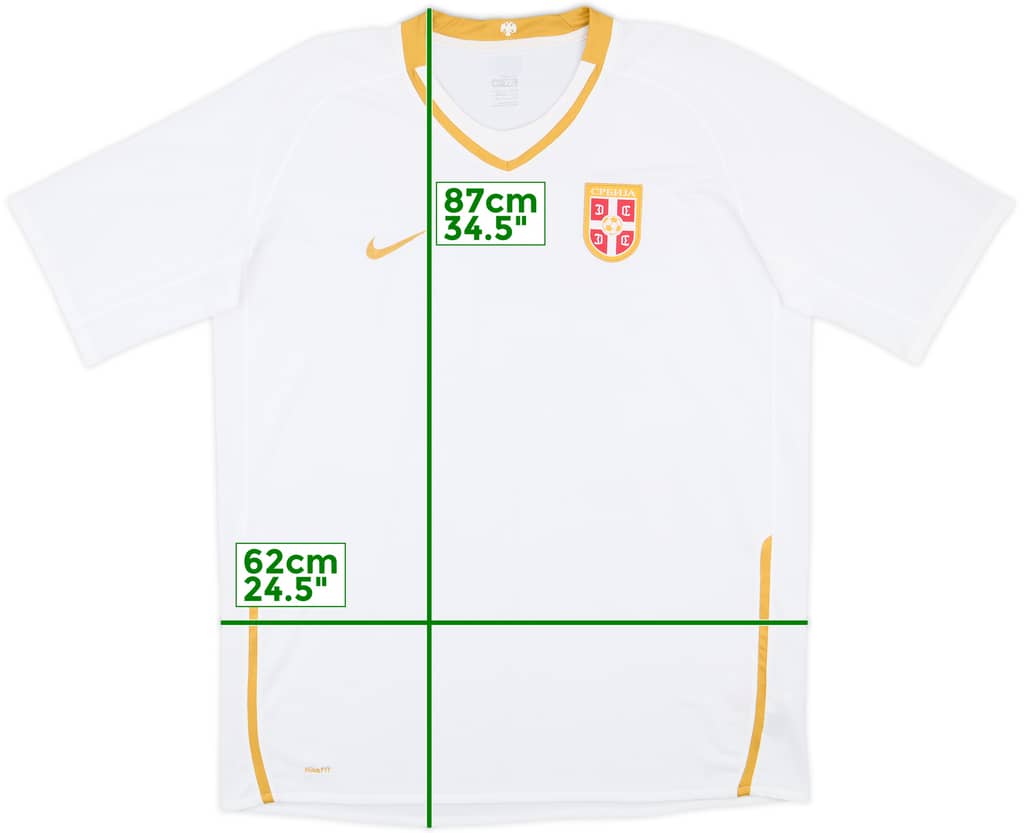 2008-10 Serbia Away Shirt - 6/10 - (XXL)