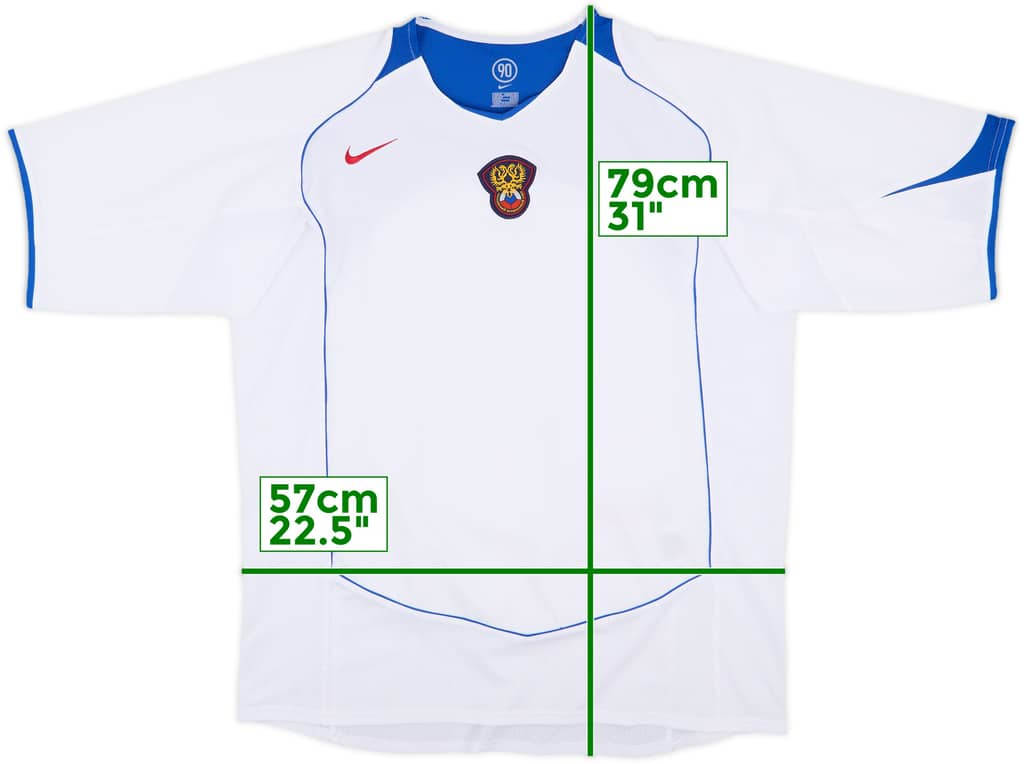 2004-06 Russia Home Shirt - 9/10 - (XL)