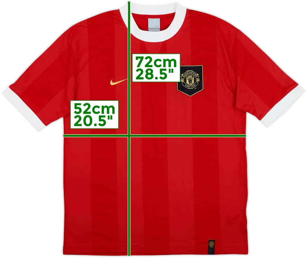 2007-08 Manchester United Heritage Nike Training Shirt - 10/10 - (L)