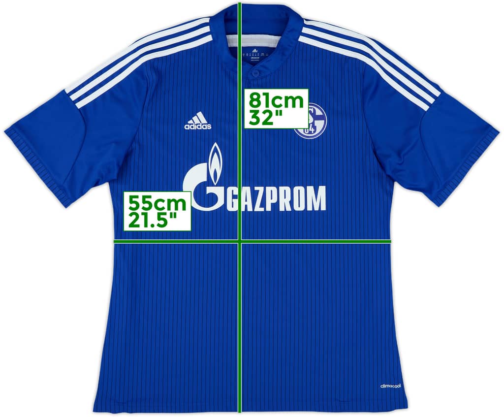 2014-16 Schalke Home Shirt - 8/10 - (XL)