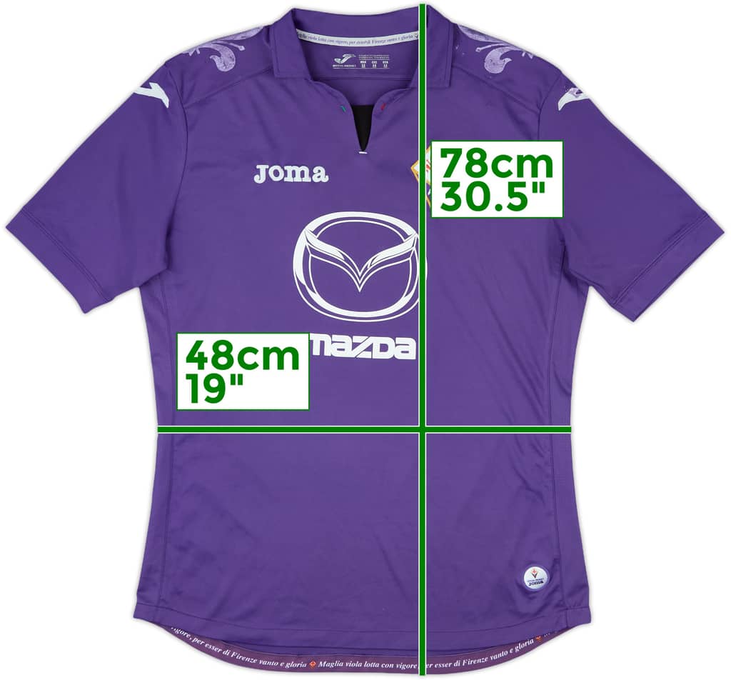 2013-14 Fiorentina Home Shirt - 5/10 - (M)