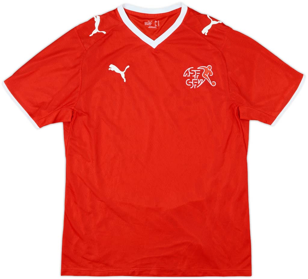 2008-10 Switzerland Home Shirt - 8/10 - (M)