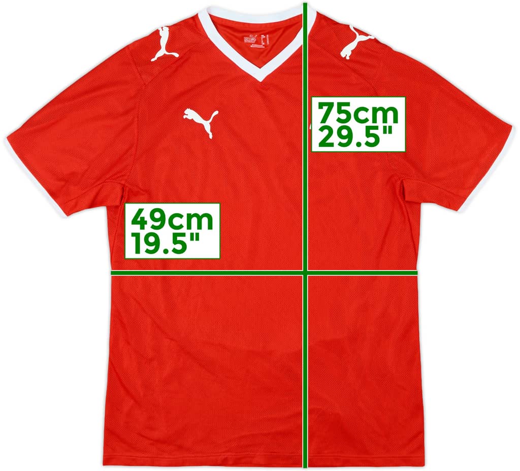 2008-10 Switzerland Home Shirt - 8/10 - (M)