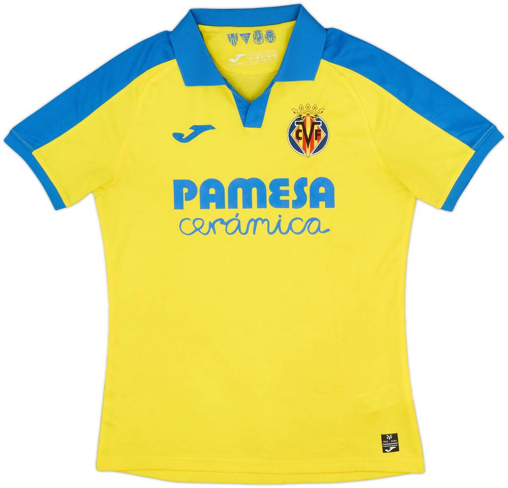 2022-23 Villarreal '100 Years Anniversary' Home Shirt - 9/10 - (S)