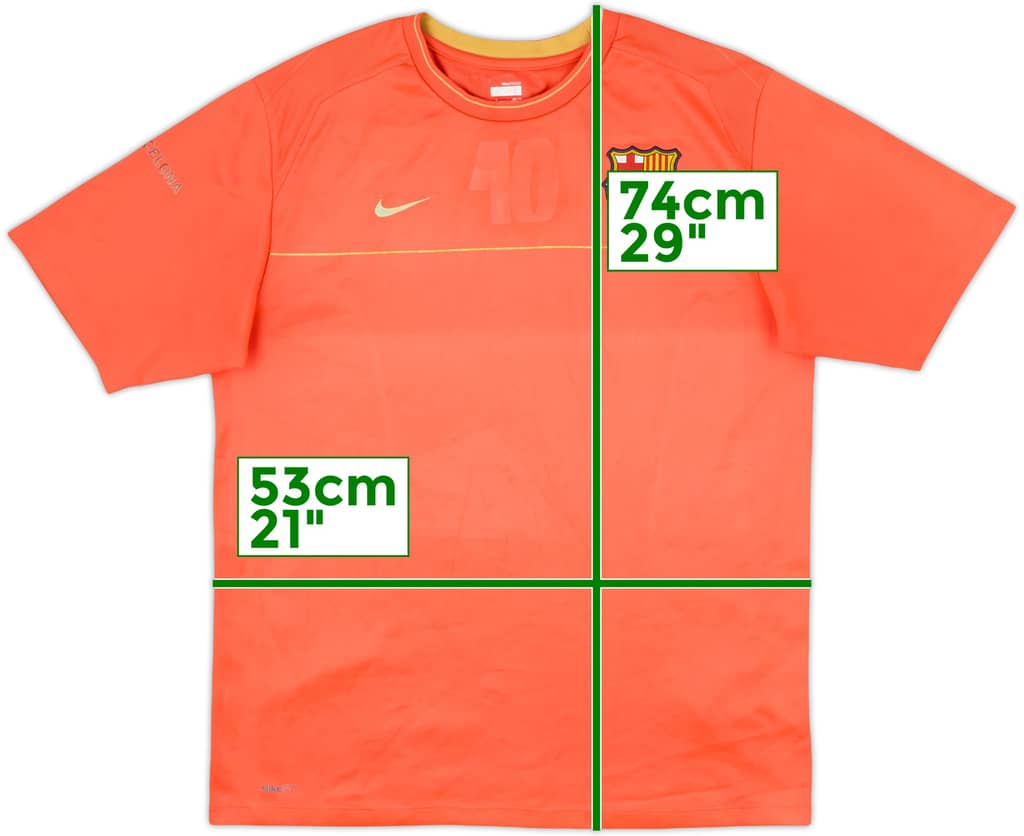 2008-09 Barcelona Nike Training Shirt - 5/10 - (L)