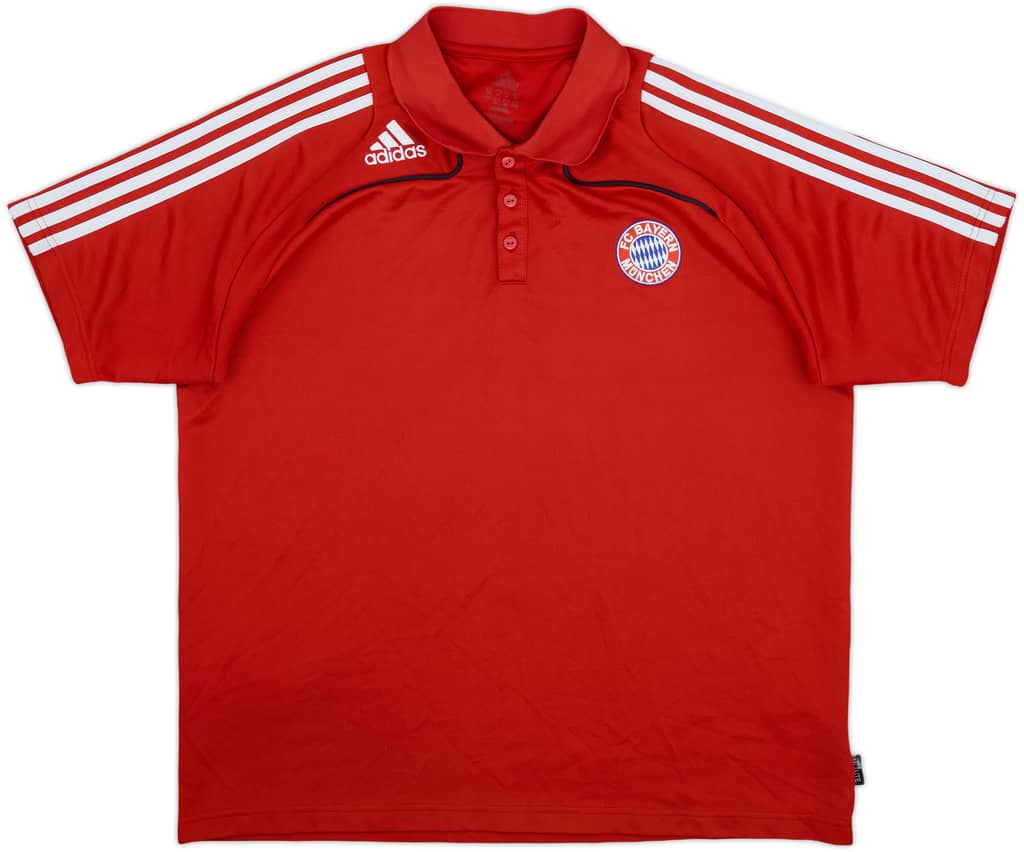 2008-09 Bayern Munich adidas Polo Shirt - 9/10 - (XL)