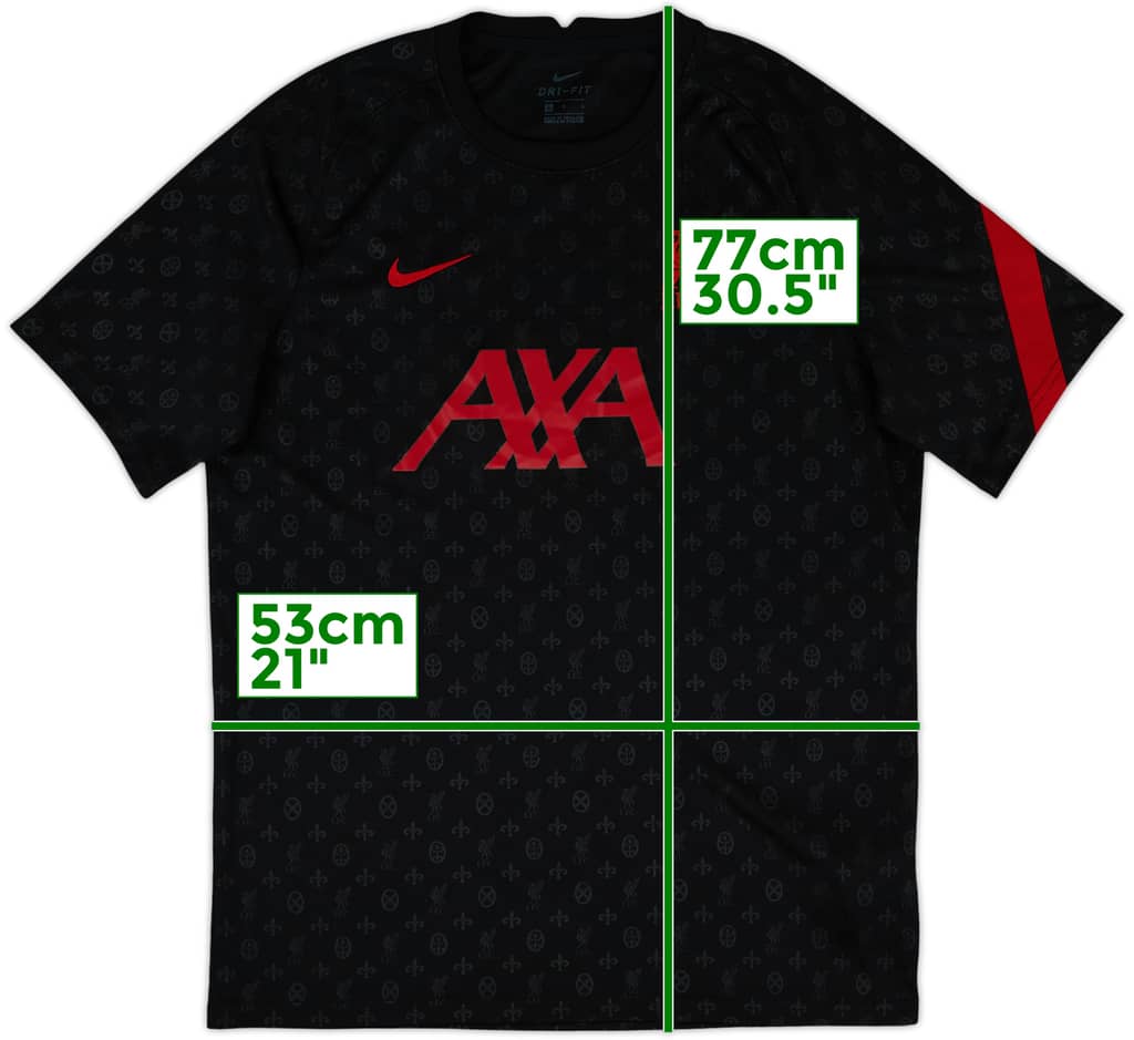 2020-21 Liverpool Nike Training Shirt - 9/10 - (L)
