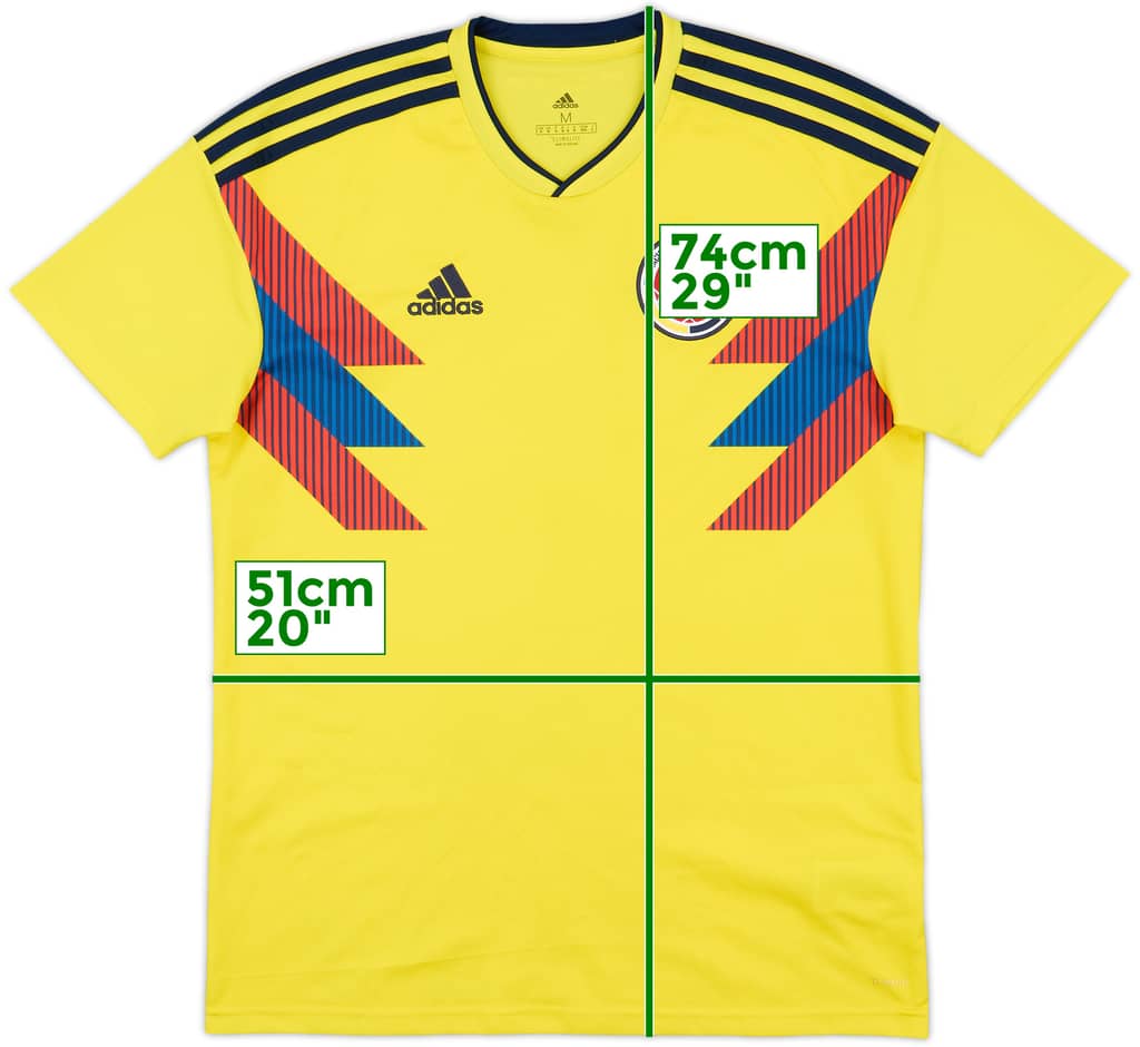 2018-19 Colombia Home Shirt - 9/10 - (M)