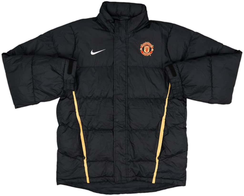2008-09 Manchester United Nike Padded Bench Coat - 8/10 - (S)