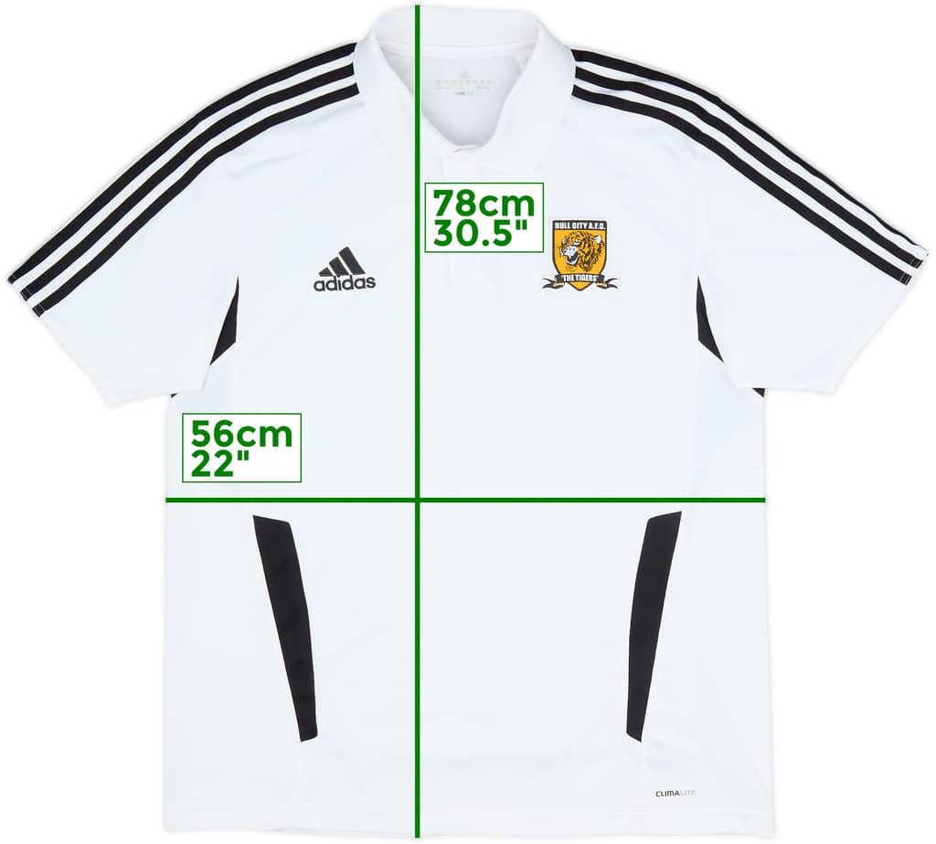 2011-12 Hull City adidas Polo Shirt - 8/10 - (L/XL)
