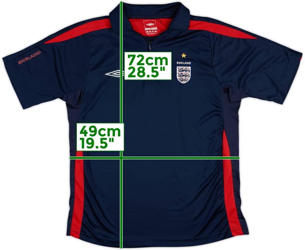 2004-05 England Umbro Training Shirt - 10/10 - (M)