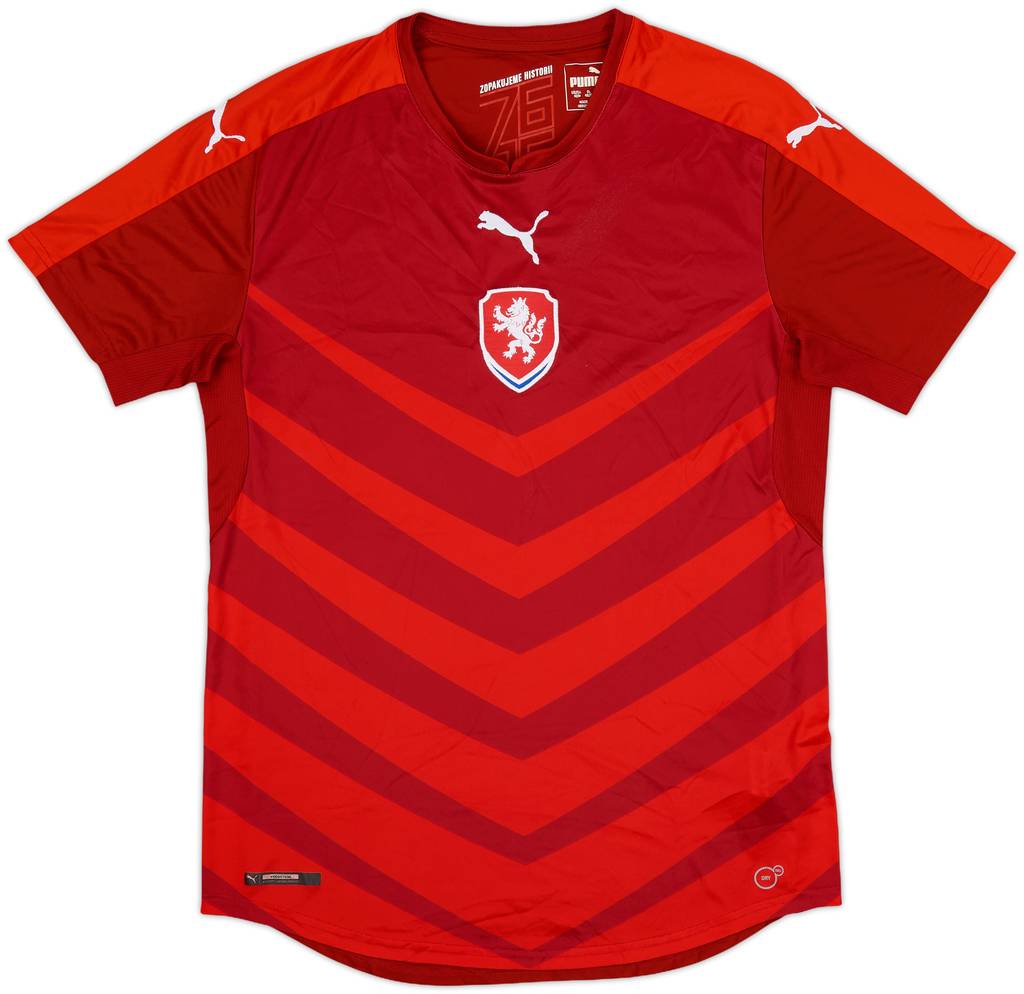 2016-17 Czech Republic Home Shirt - 8/10 - (M)