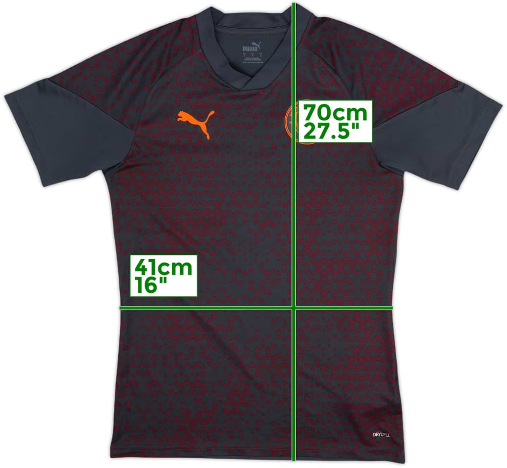 2023-24 Manchester City Puma Training Shirt - 9/10 - (S)