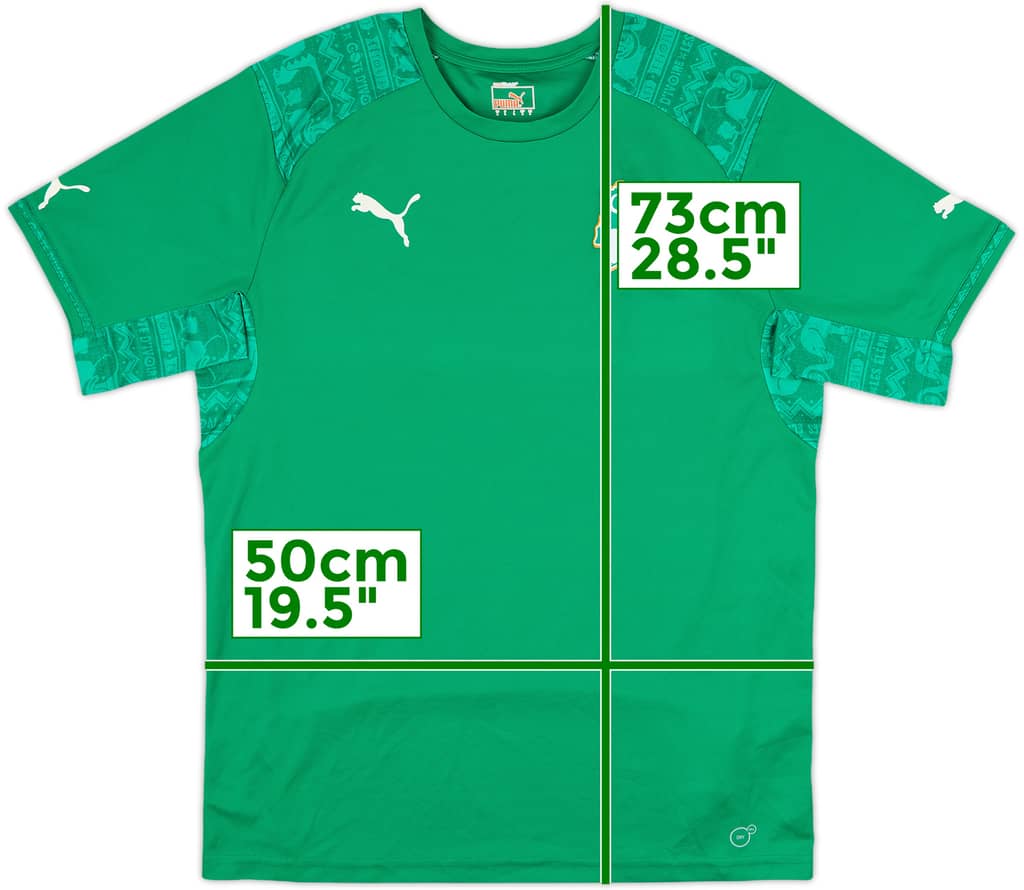 2014-15 Ivory Coast Puma Training Shirt - 8/10 - (L)
