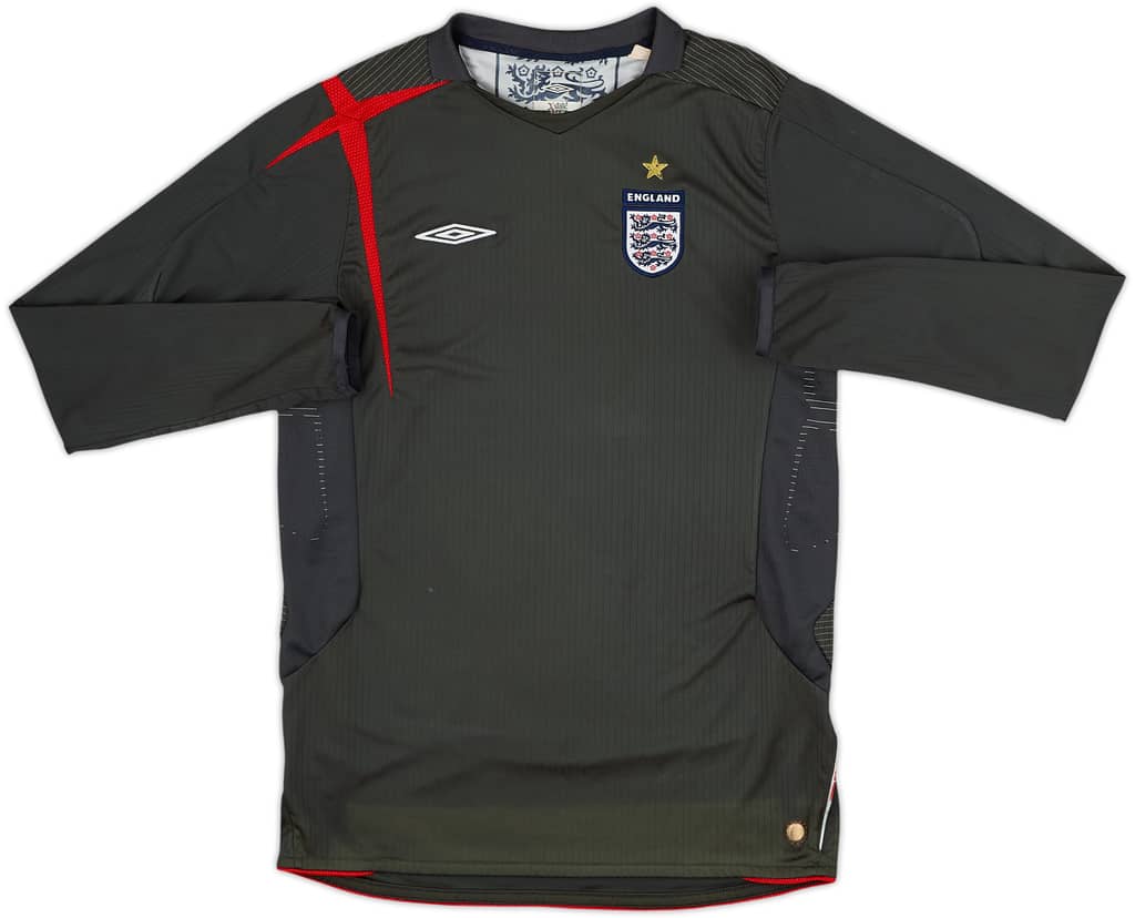 2006-08 England GK Shirt - 8/10 - (XL.Boys)