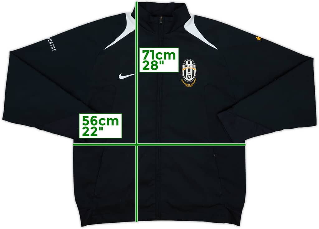2005-06 Juventus Nike Centenary Track Jacket - 7/10 - (M)