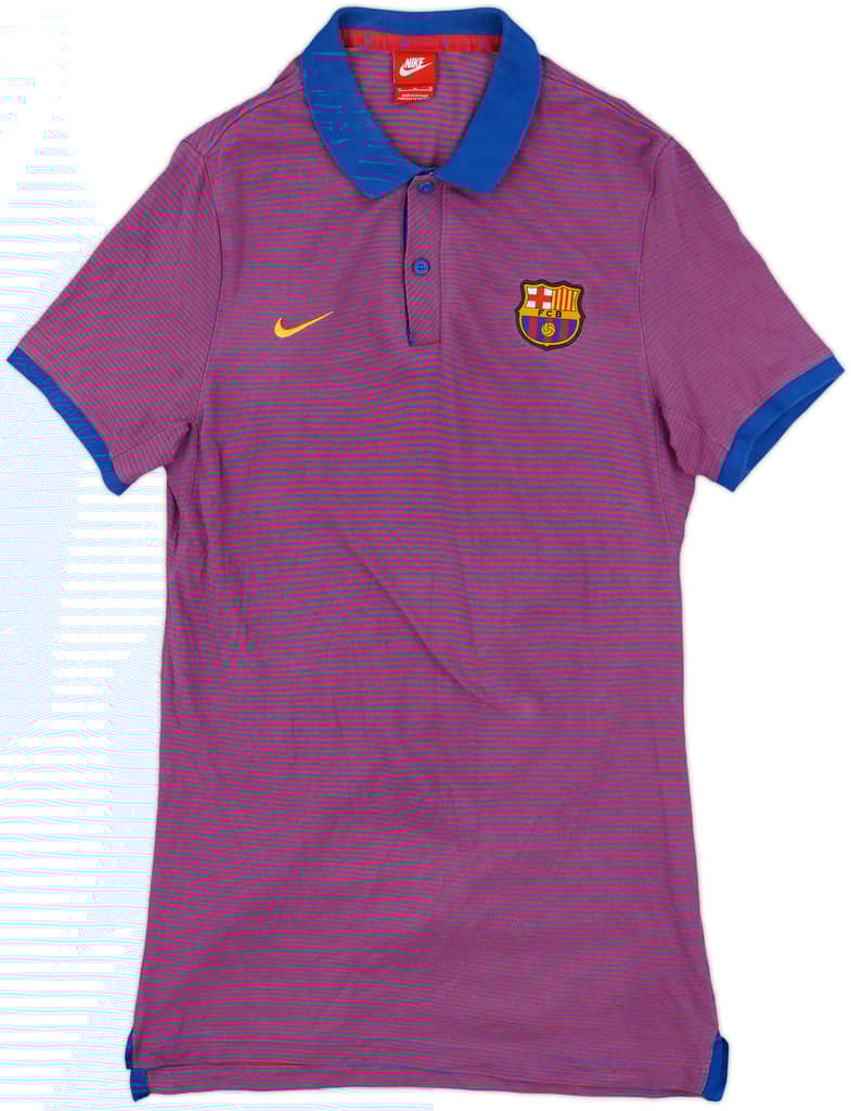 2016-17 Barcelona Nike Polo Shirt - 9/10 - (M)