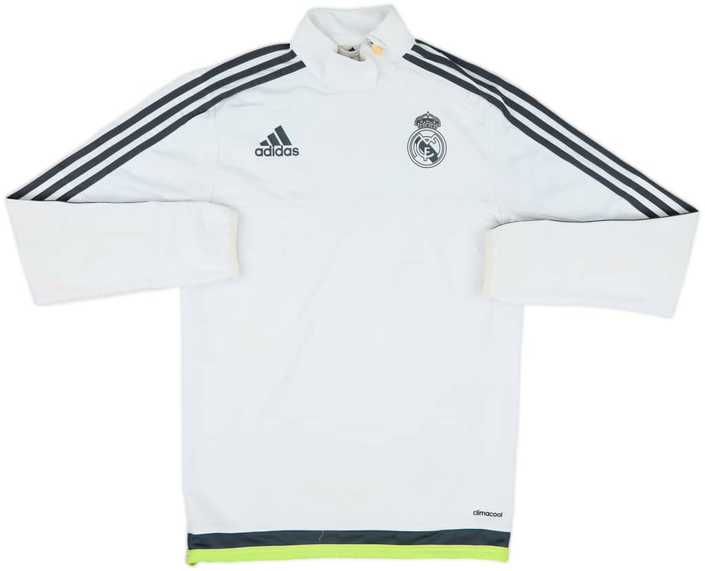 2015-16 Real Madrid adidas 1/4 Zip Drill Top - 6/10 - (XS)