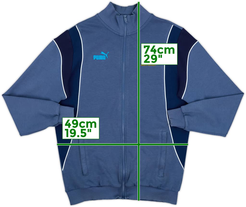 2023-24 Olympique Marseille Puma Track Jacket - 7/10 - (M)