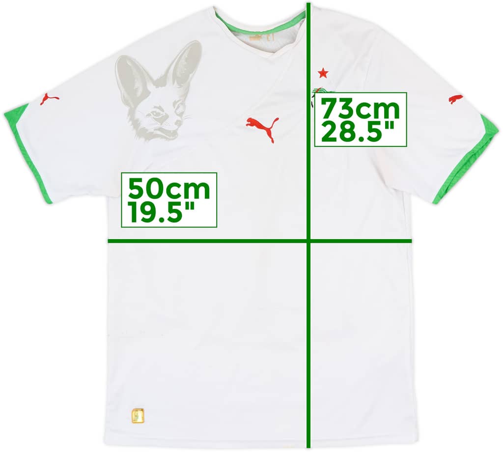 2010-11 Algeria Home Shirt - 6/10 - (M)