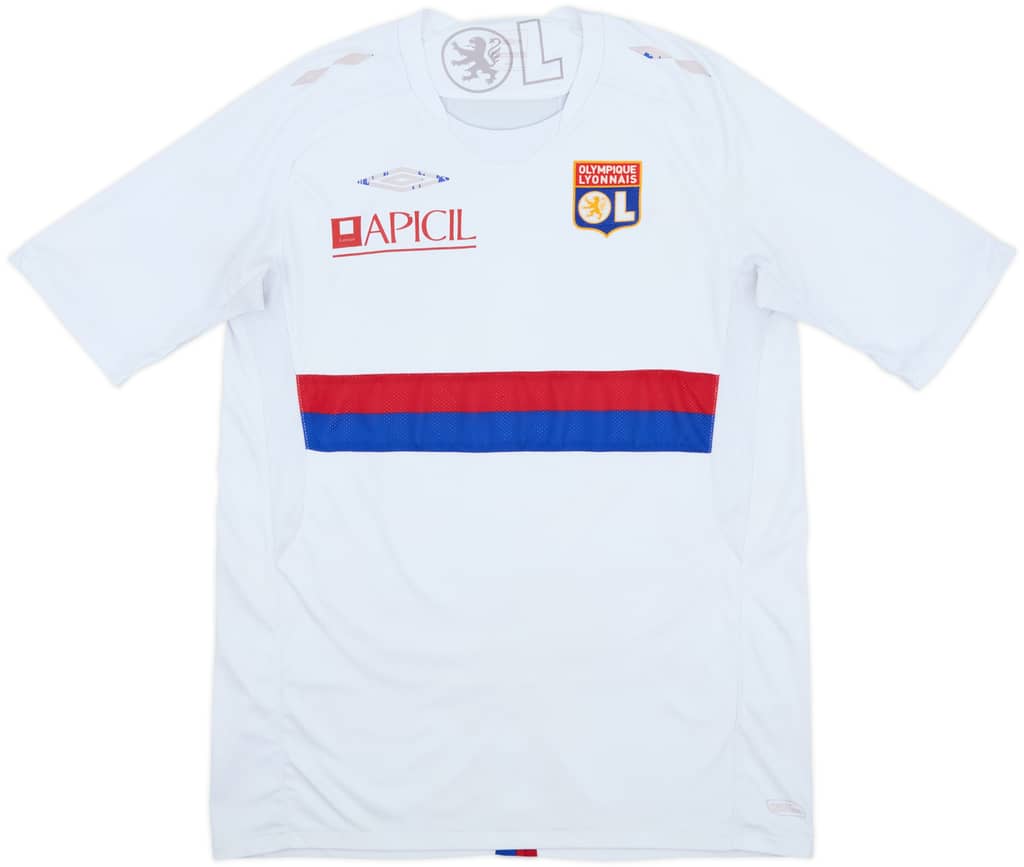 2010-11 Lyon Home Shirt - 4/10 - (M)