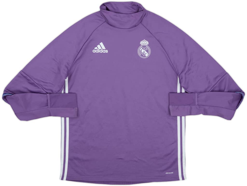 2016-17 Real Madrid adidas Drill Top - 8/10 - (XL.Boys)