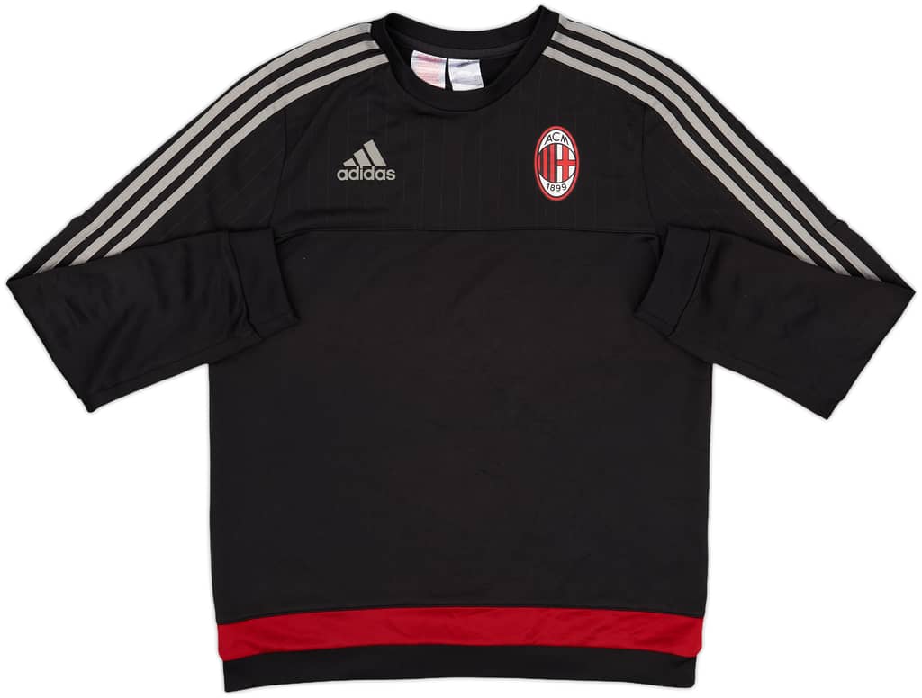 2015-16 AC Milan adidas Track Jacket - 8/10 - (XL)