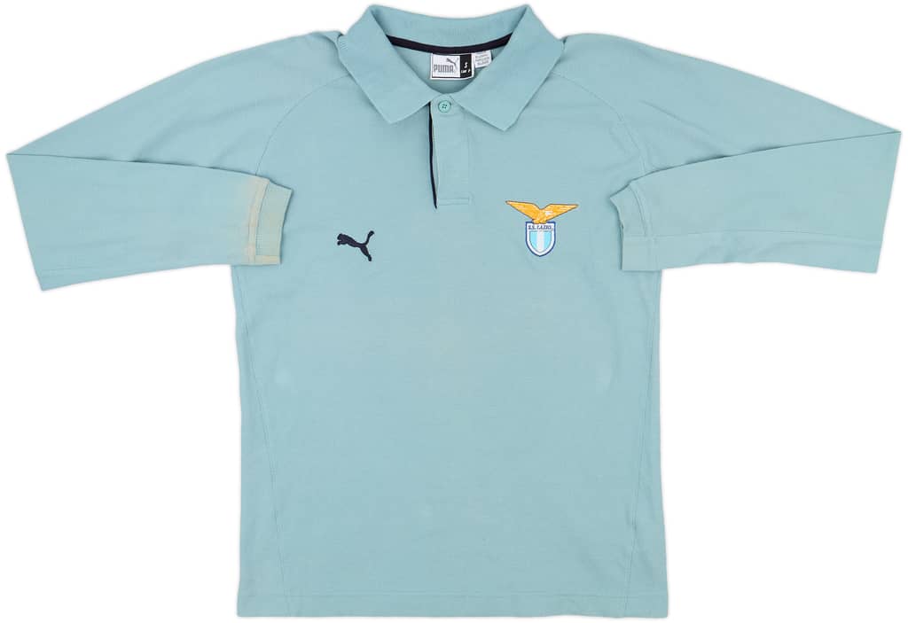 2003-04 Lazio Puma Polo L/S Shirt - 7/10 - (S)
