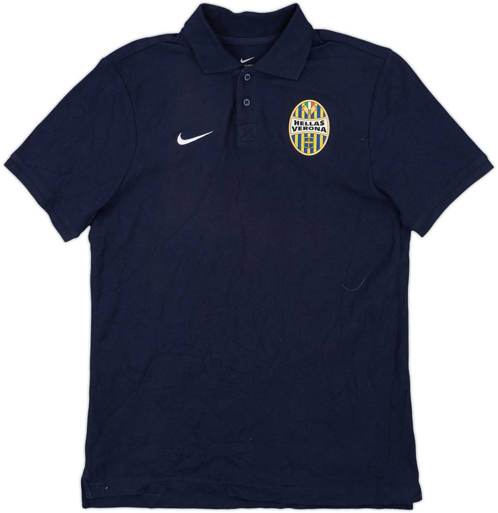 2014-15 Hellas Verona Nike Polo Shirt - 9/10 - (XL.Boys)