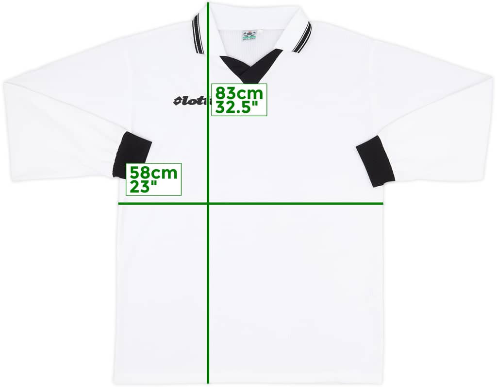 1990s Lotto Template L/S Shirt - 9/10 - (XL)