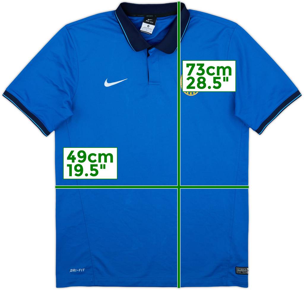 2014-15 Hellas Verona Nike Polo Shirt - 9/10 - (M)