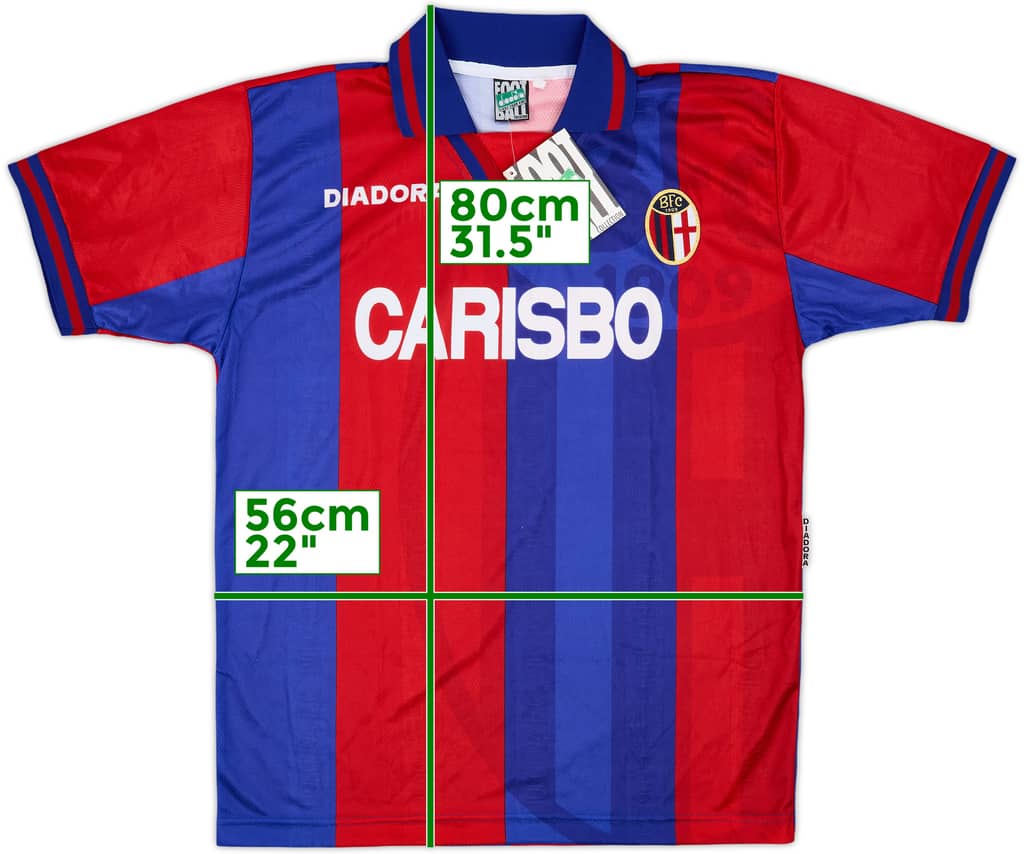 1996-97 Bologna Home Shirt (L)