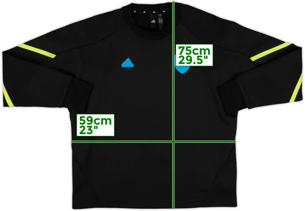 2023-24 Arsenal adidas Sweat Top - 8/10 - (L)