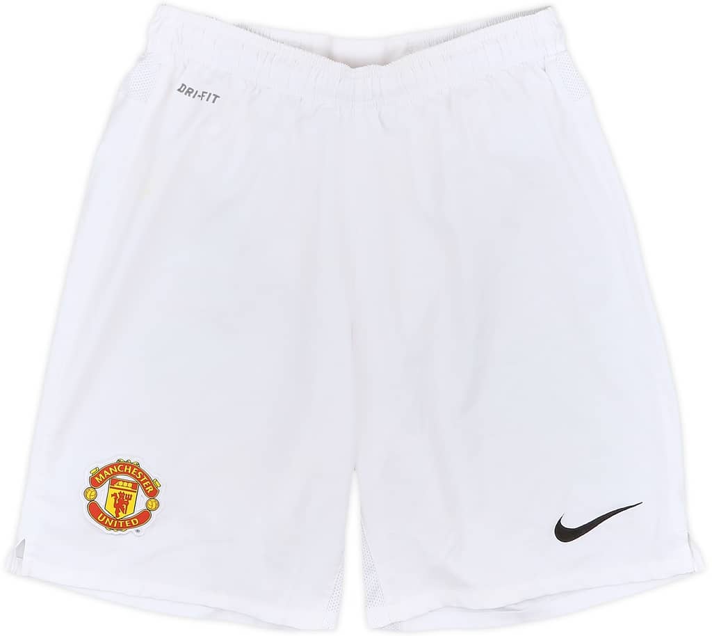 2011-12 Manchester United Home Shorts - 5/10 - (M)