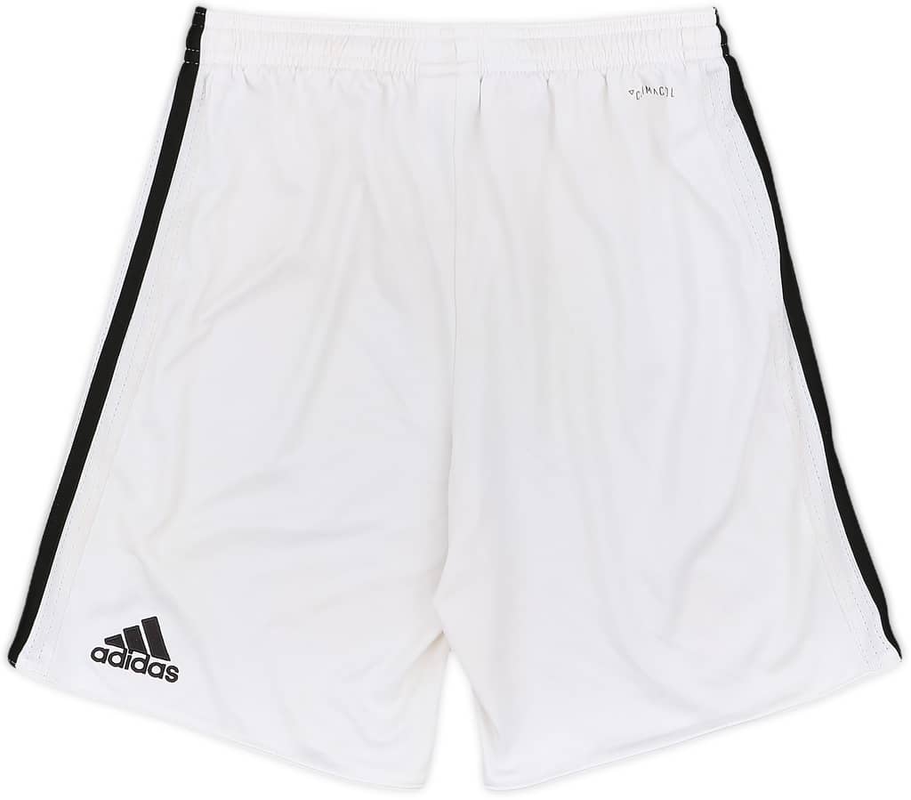 2017-18 Manchester United Home Shorts - 5/10 - (L.Boys)