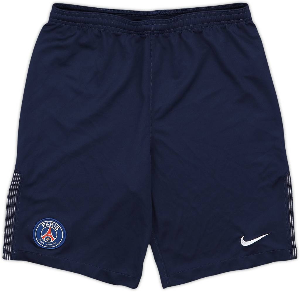 2017-18 Paris Saint-Germian Home Shorts - 9/10 - (XL.Boys)
