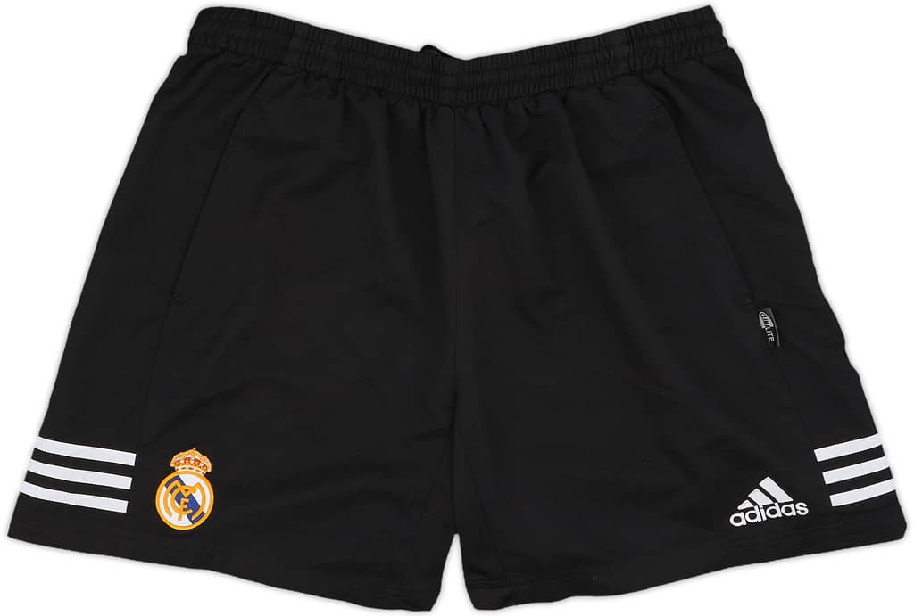 2002-03 Real Madrid adidas Training Shorts - 9/10 - (XL)