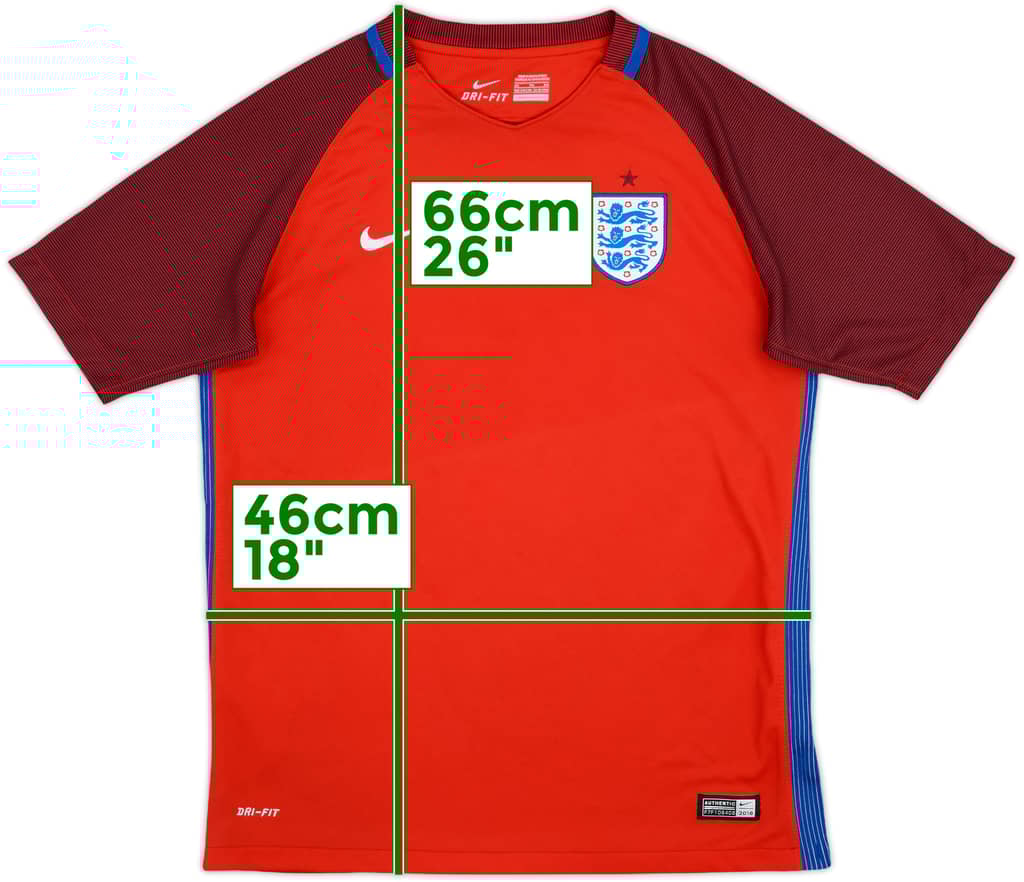2016-17 England Away Shirt - 8/10 - (XL.Boys)