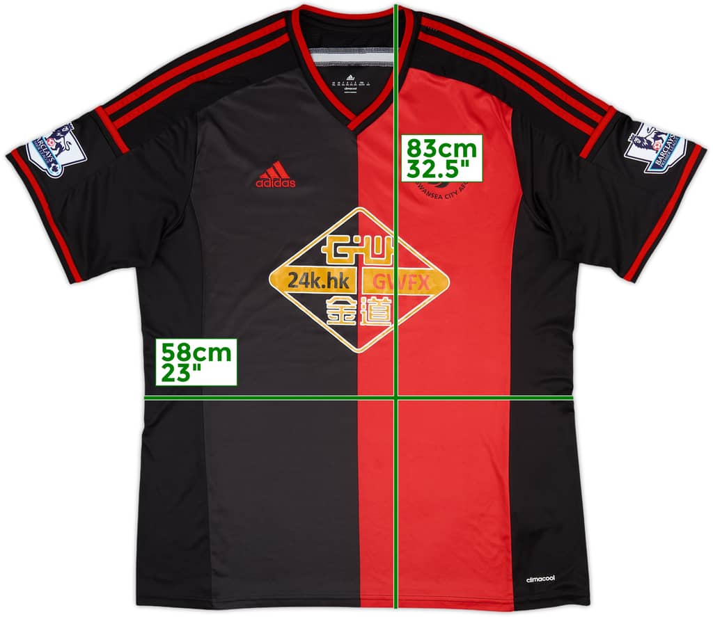 2014-15 Swansea Away Shirt - 7/10 - (XXL)