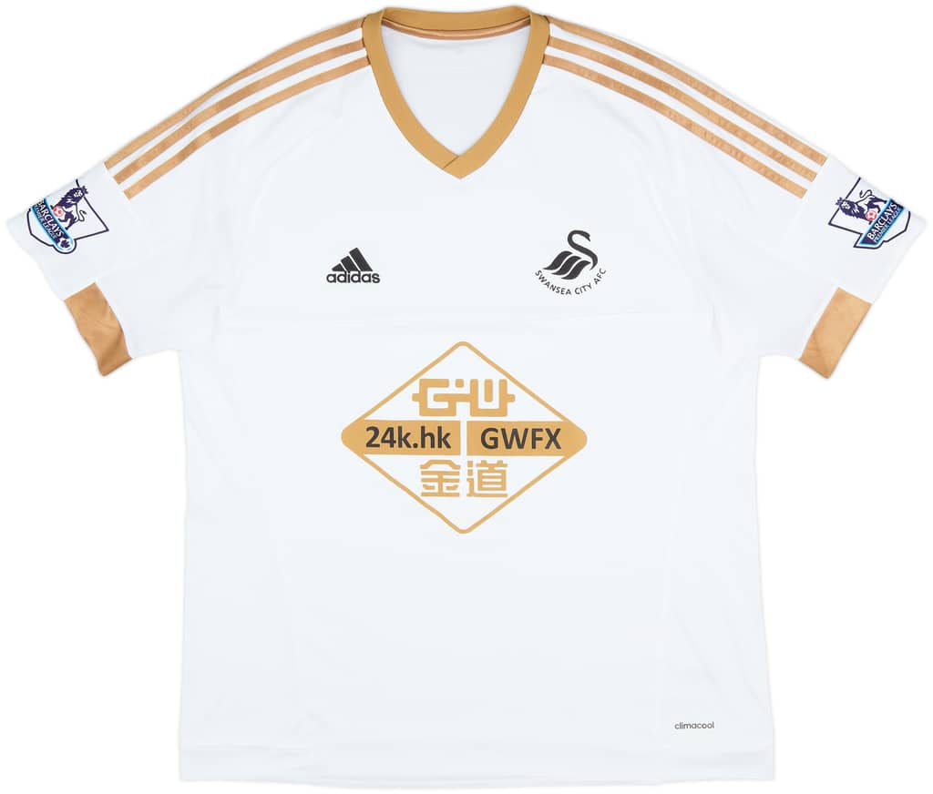 2015-16 Swansea Home Shirt - 8/10 - (XL)