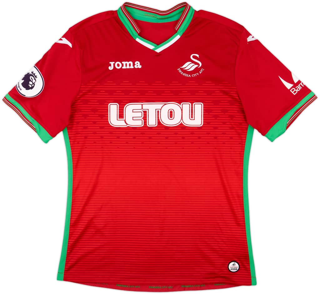2017-18 Swansea Away Shirt - 8/10 - (L)