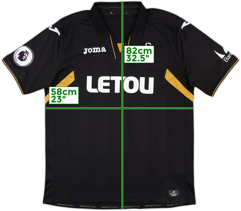 2017-18 Swansea Third Shirt - 8/10 - (XXL)