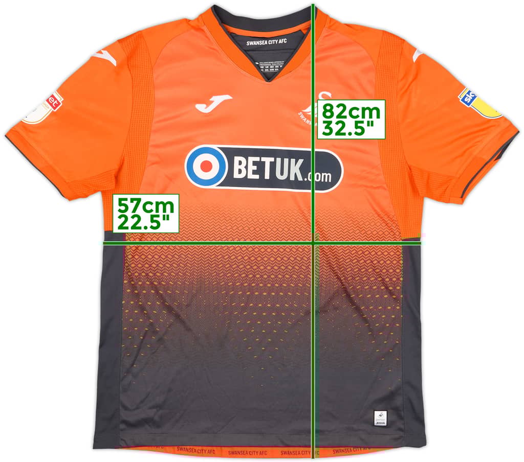 2018-19 Swansea City Away Shirt - 10/10 - (XXL)