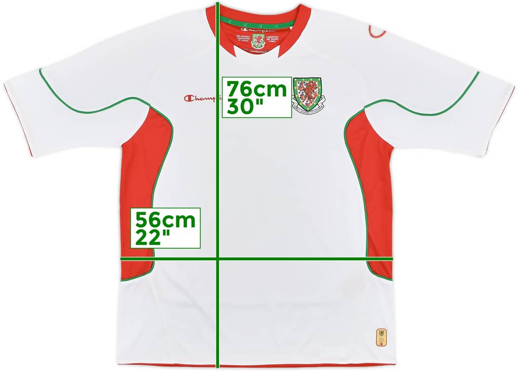 2008-10 Wales Away Shirt - 8/10 - (XL)