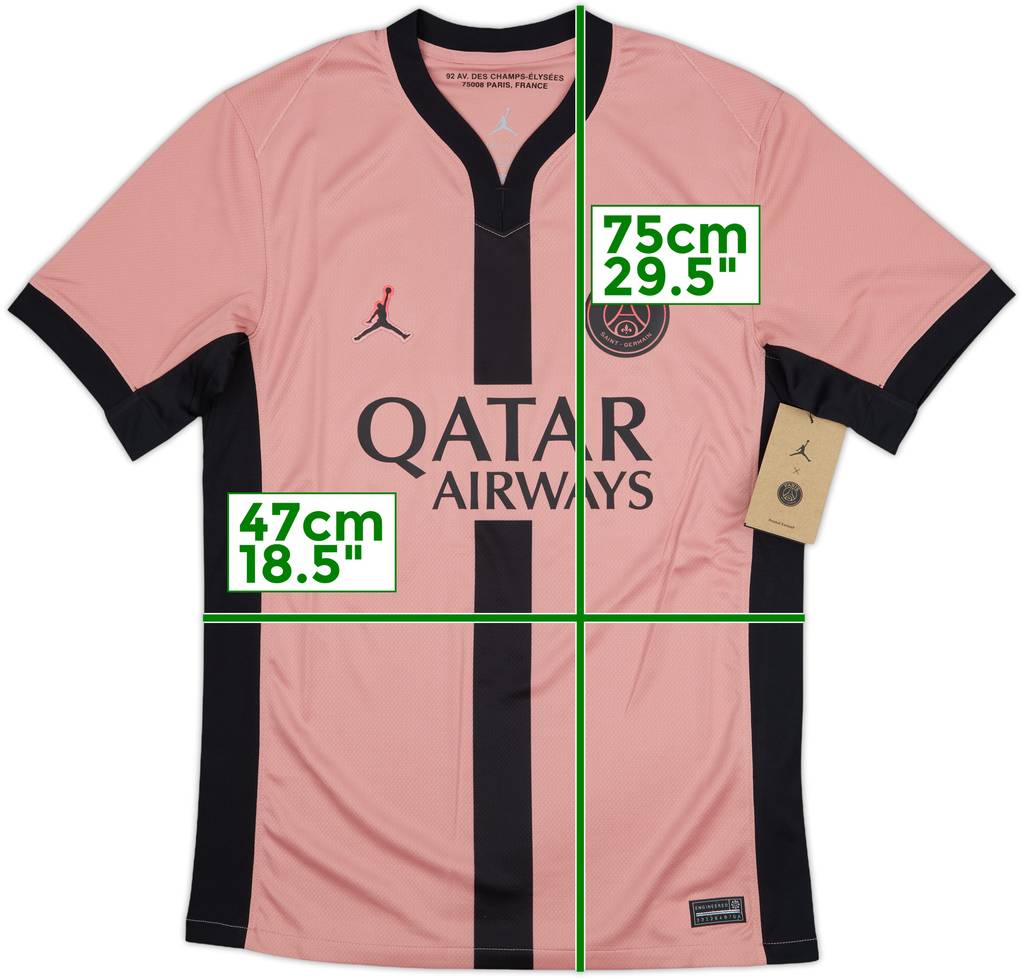 2024-25 Paris Saint-Germain Third Shirt (S)
