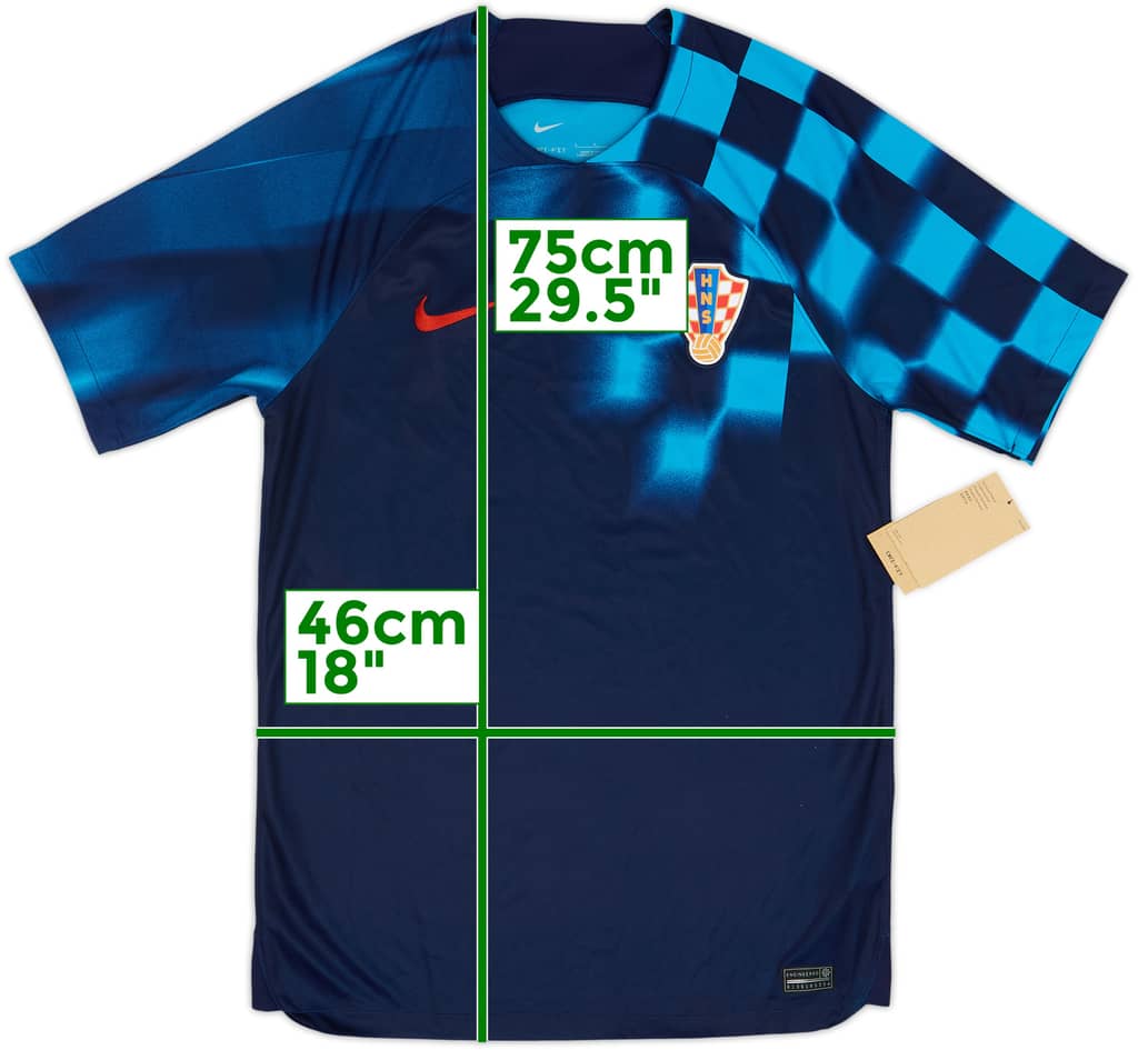 2022-23 Croatia Away Shirt (S)