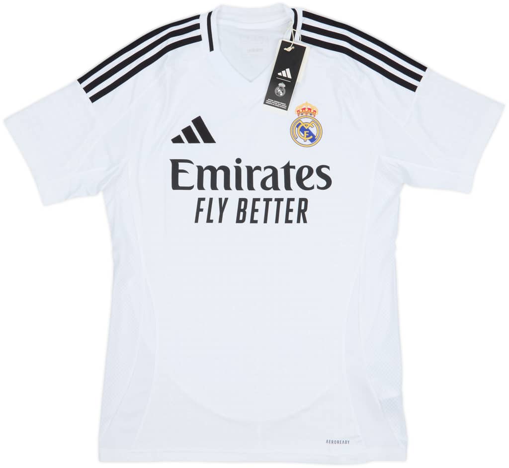 2024-25 Real Madrid Home Shirt (S)