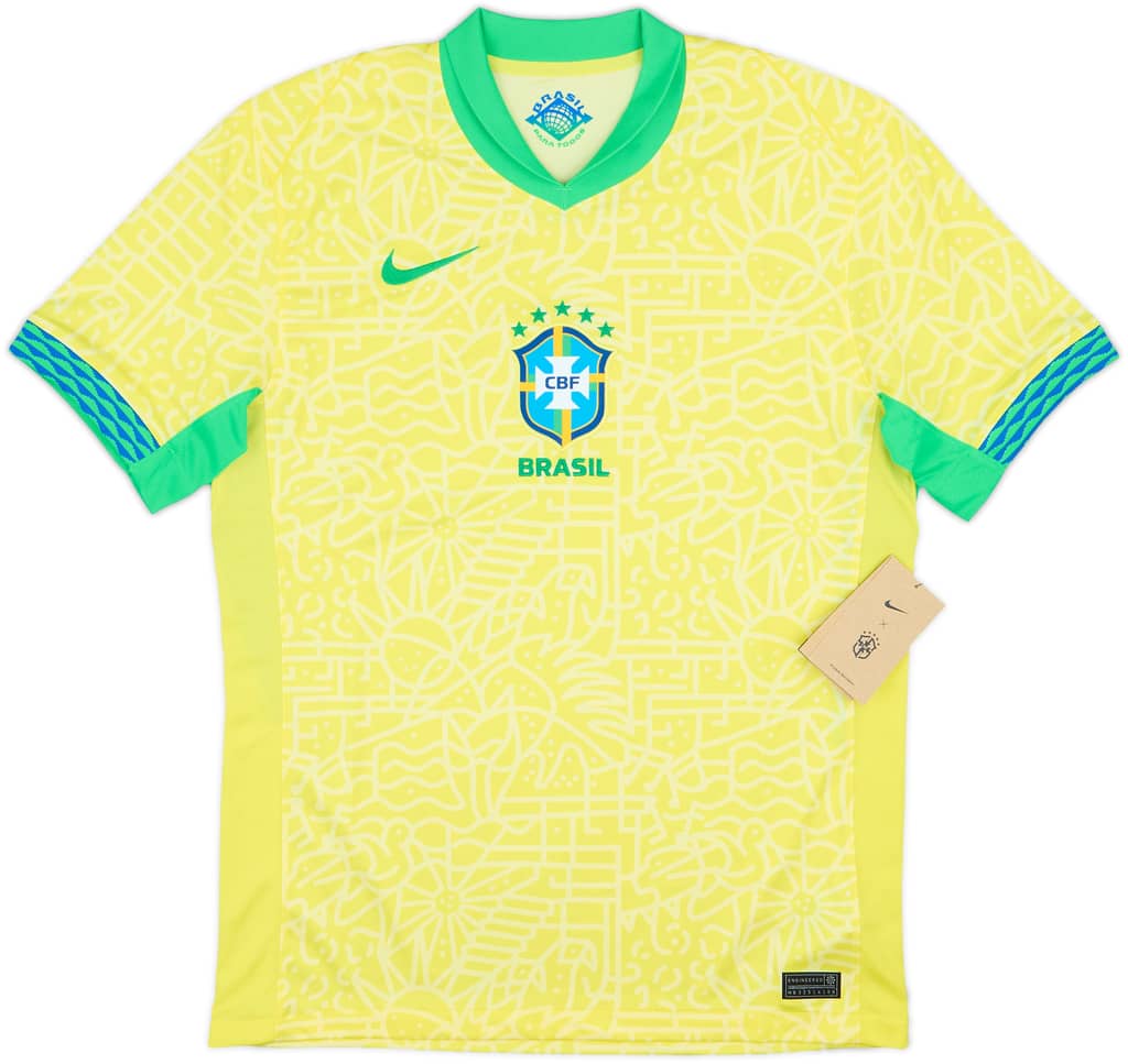 2024-25 Brazil Home Shirt (M)