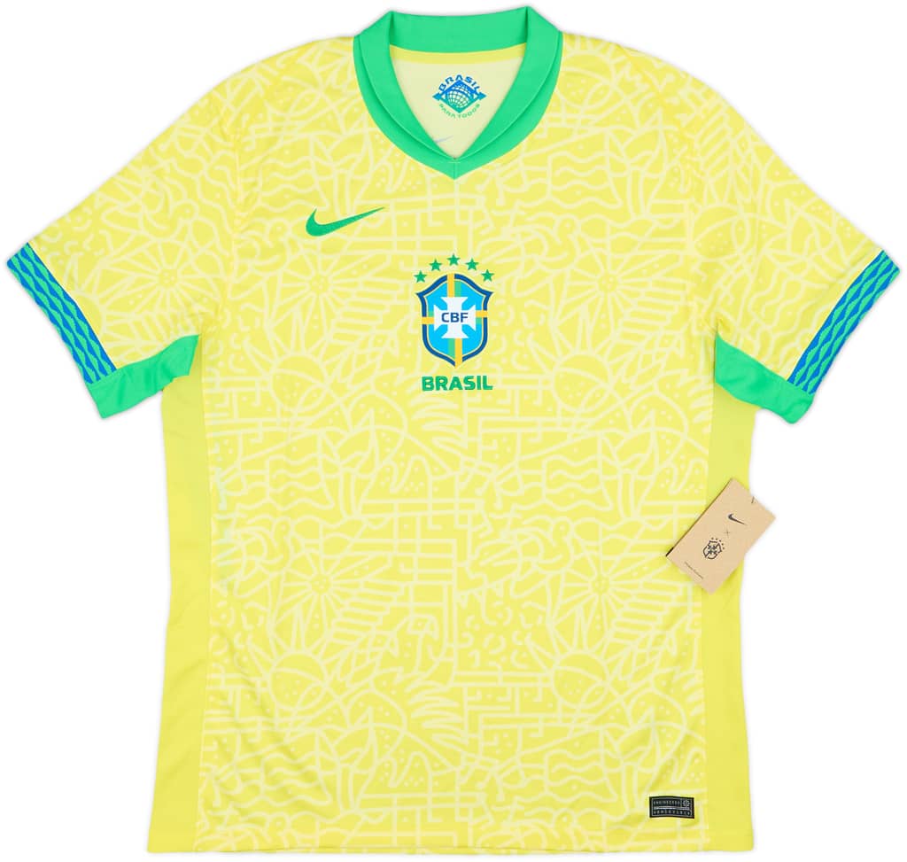 2024-25 Brazil Home Shirt (L)